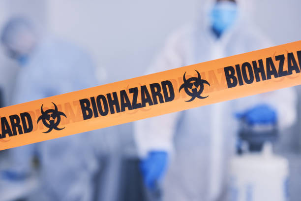 Professional Blood Cleanup technician working in McLean, VA